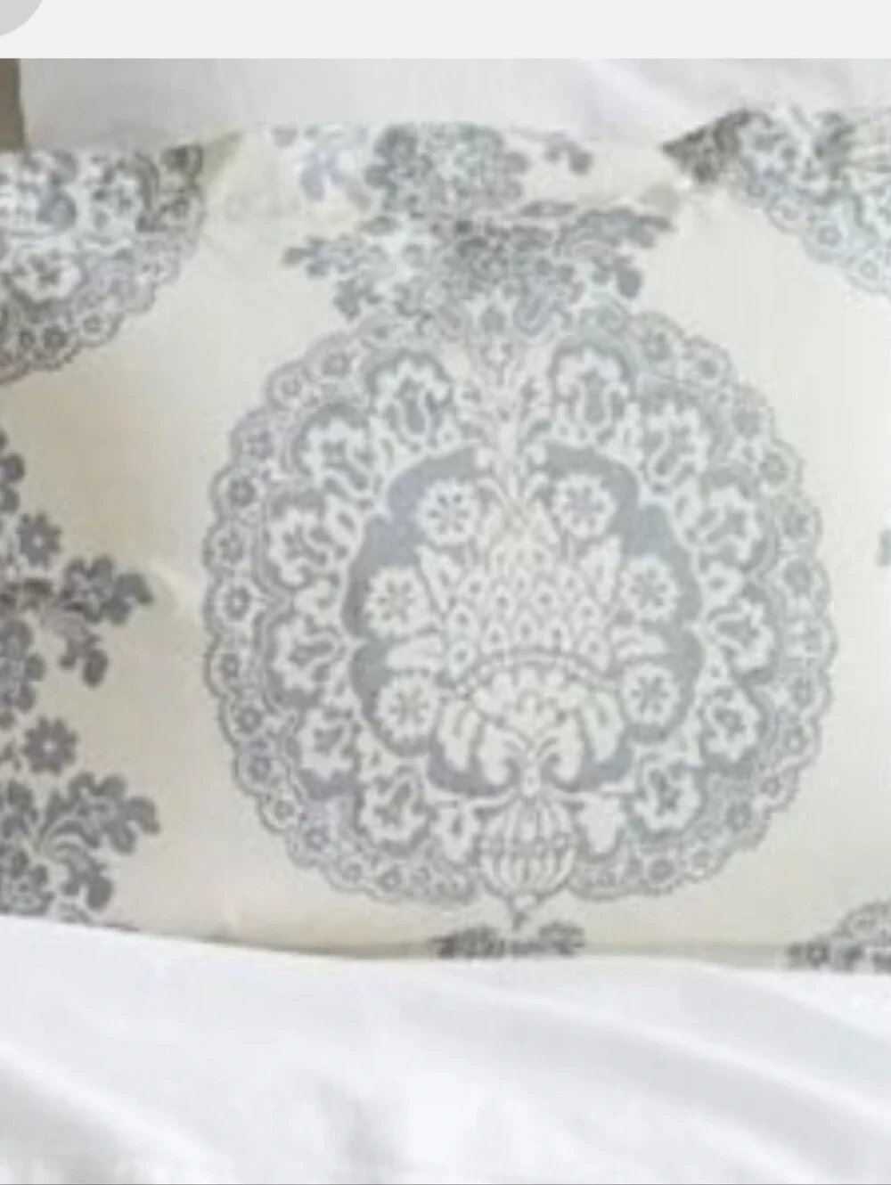 Pottery Barn Lucianna Medallion Standard Pillow Sham- 1 Sham Cotton NWT